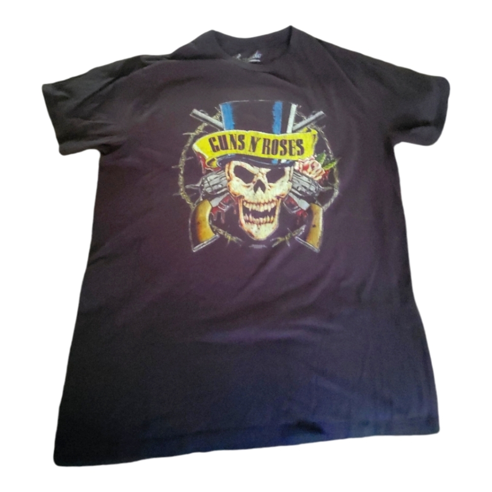 Guns N Roses Men’s Short Sleeve T-Shirt Bravado XL Rock N Roll Graphic Band Tee